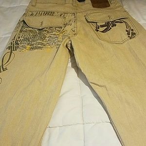 $70 Beige Mecca Jeans sz 32/32